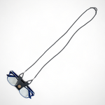 Chokore Chokore Braided Glass Chain (Pink & Silver) Chokore Leather Braided Eyeglass Cord/String (Black)