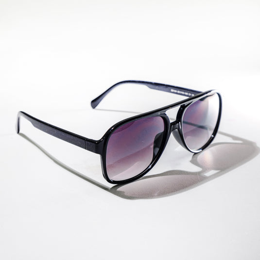Chokore Classic Ombre Aviator Sunglasses (Black)