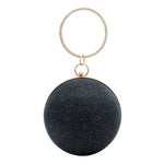 Chokore  Chokore Spherical Rhinestone Crossbody Bag (Black)