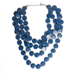 Chokore  Chokore Bohemian Necklace with Wooden Beads (Blue)