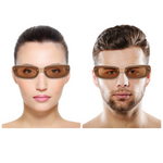 Chokore  Chokore Rectangular Sunglasses with UV 400 Protection (Light Brown)
