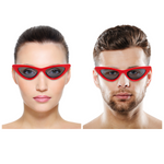 Chokore  Chokore Retro Cat-Eye Sunglasses with UV 400 Protection (Red)
