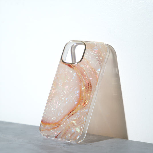 Chokore Watercolor Glitter Shell Mobile Cover