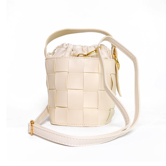 Chokore Chokore Textured Potli Handbag (Beige)