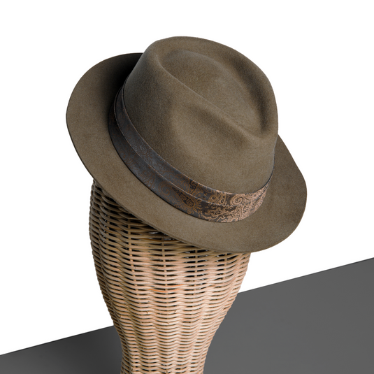 Chokore Classic Grove Fedora Hat (Forest Green)