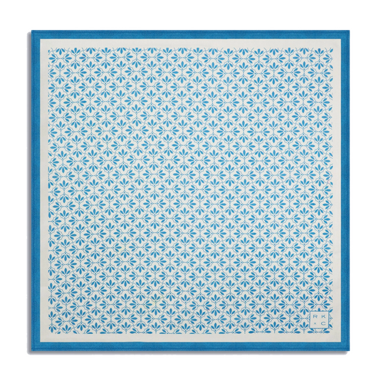 Jaali Good (Blue) - Pocket Square