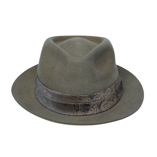Chokore Classic Grove Fedora Hat (Forest Green)