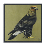 Chokore Chokore Red Satin Silk pocket square from the Indian at Heart Collection The Eagle Has Landed - Pocket Square