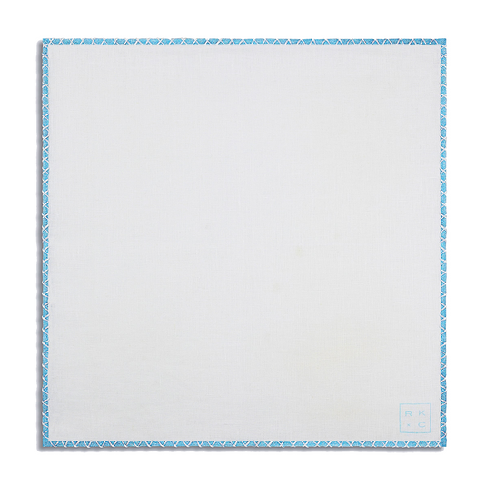 Boundaries (Blue) - Pocket Square