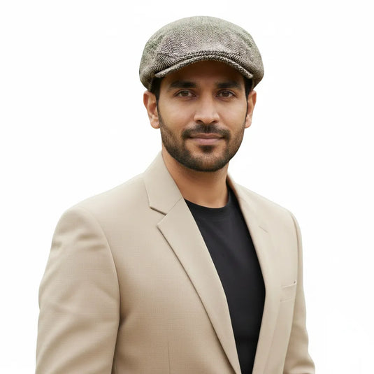 Chokore Herringbone Ivy Cap (Khaki)