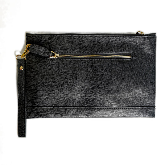 Chokore Chokore Vegan Leather Envelope Clutch (Black)