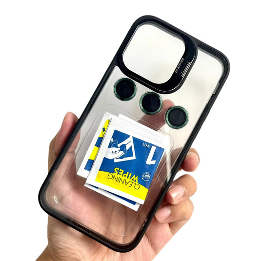 Chokore Metal Phone Cover with Lens Protector (Green)