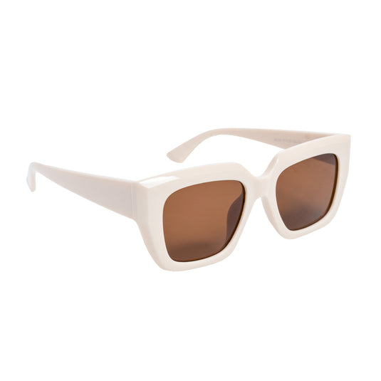Chokore Stylish Square Sunglasses with UV 400 protection (Beige)