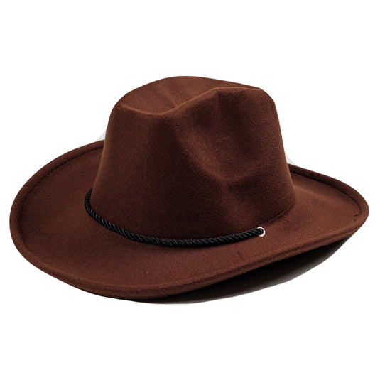 Chokore Chokore Vintage Cowboy Hat (Chocolate Brown)