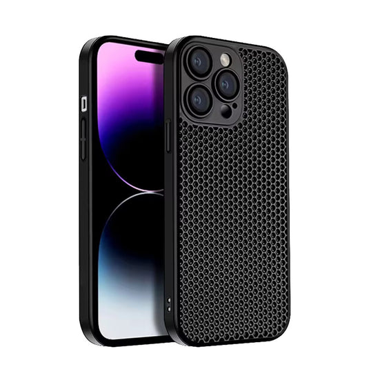 Chokore Honeycomb Design Protective Mobile Cover (Black)