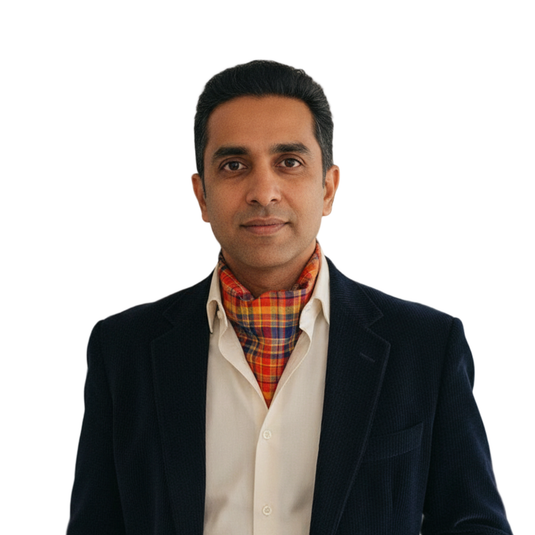 Chokore Multicolor Checkered Silk Reversible Cravat