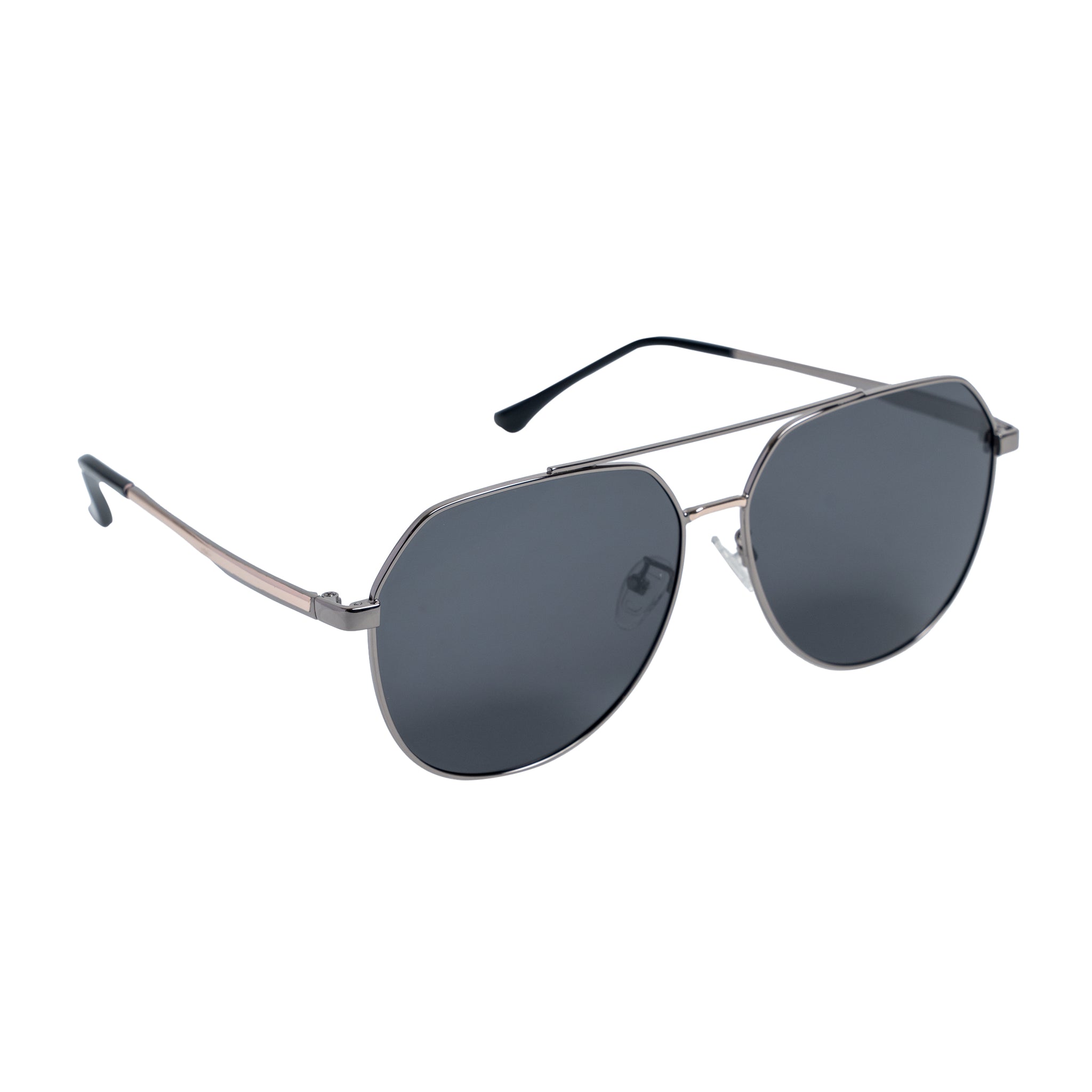 Chokore Classic Aviator Sunglasses (Black & Gold)
