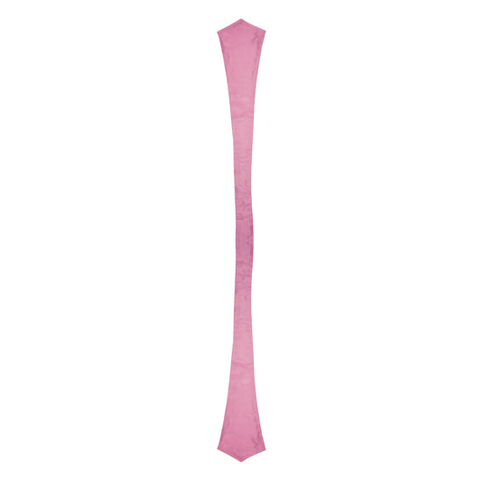 Chokore Grey & Pink Floral Silk Reversible Cravat