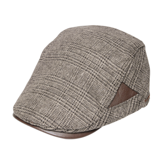 Chokore Country Plaid Ivy Cap (Brown)