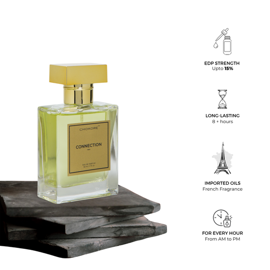 Connection | Perfume For Men | (Morning/All-Day) | 50 ML | 20 ML | 15 ML