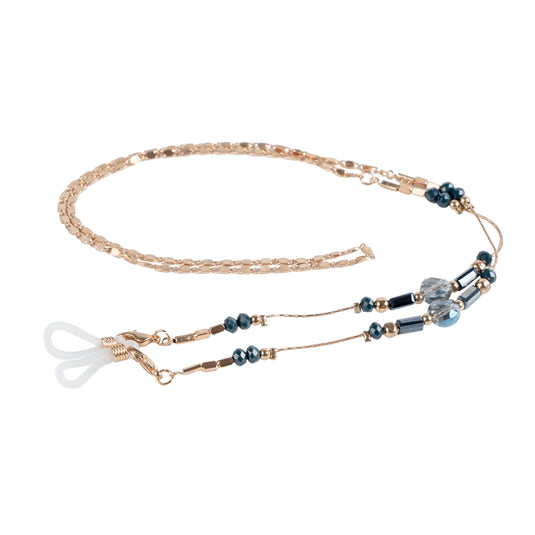 Chokore Vintage Bead EyeGlass Chain (Blue)
