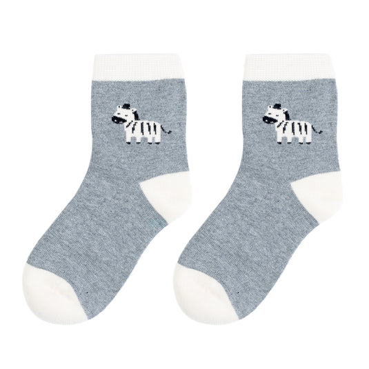 Chokore Cotton Zebra Socks (Set of 5)