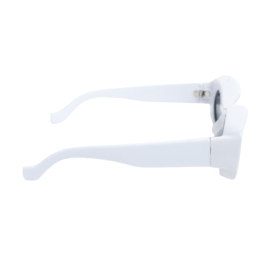 Chokore Trendy Oval Sunglasses with UV 400 Protection (Black)