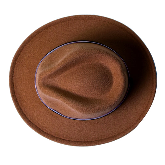 Chokore Vintage Fedora Hat (Butterscotch)