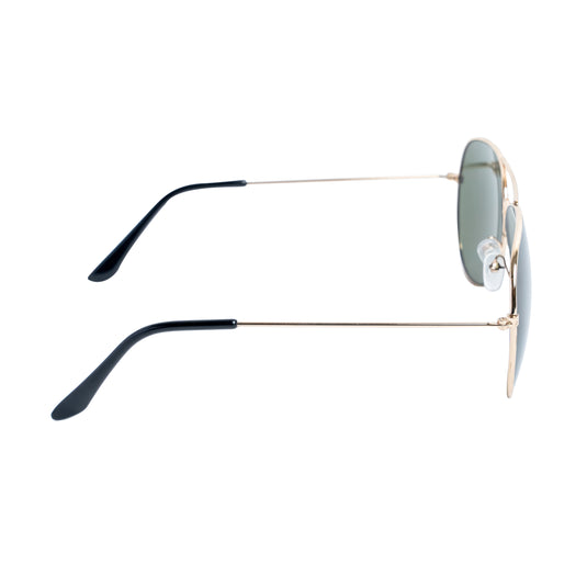 Chokore Metal Frame Night Vision Sunglasses (Green & Gold)