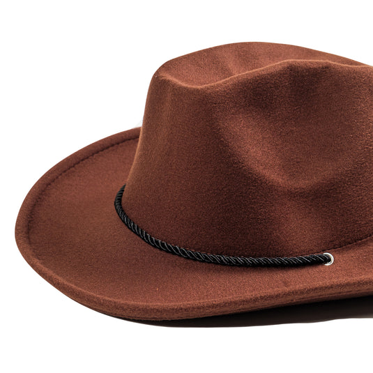 Chokore Chokore Vintage Cowboy Hat (Chocolate Brown)