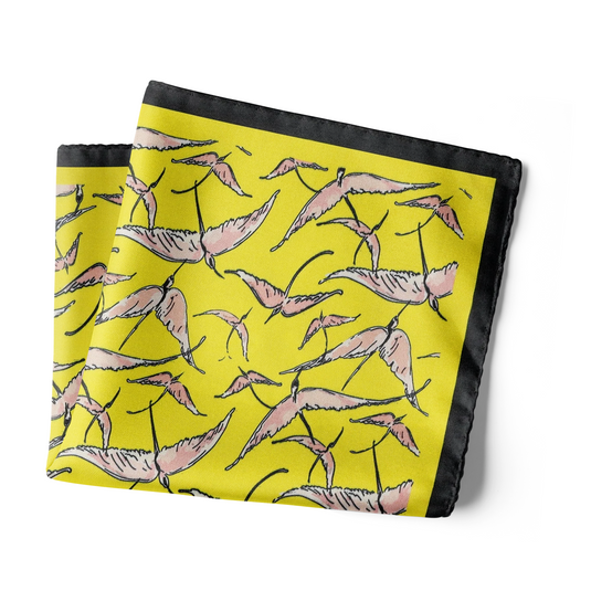 Birds Of A Feather - Pocket Square