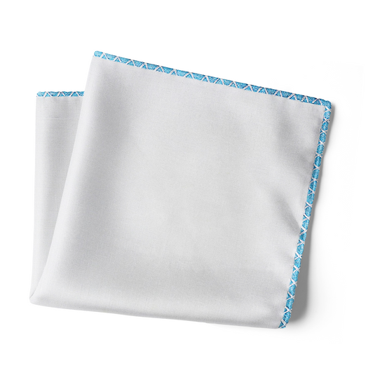 Boundaries (Blue) - Pocket Square