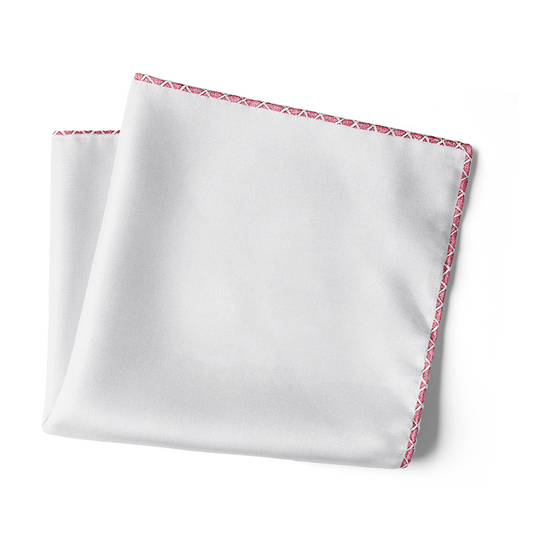 Boundaries (Pink) - Pocket Square