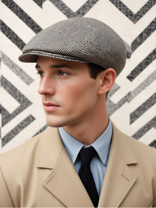 Chokore Herringbone Ivy Cap (White)