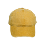Chokore  Chokore Blank Washed Baseball Cap (Yellow)