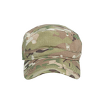 Chokore Chokore Faded Cotton Flat Top Cap (Army Green) Chokore Camouflage Flat Top Cap (Army Green)