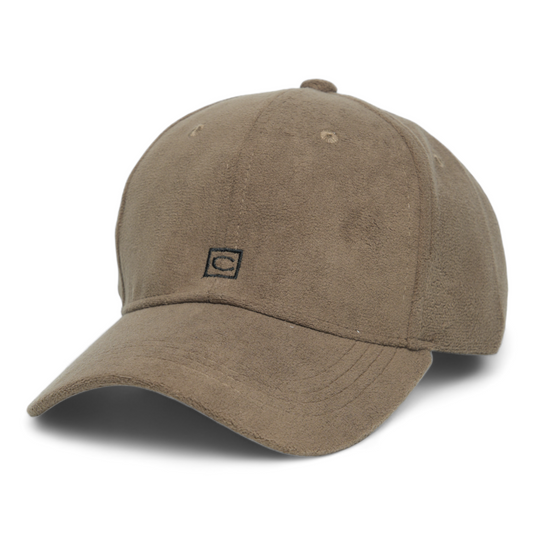 Chokore Structured Suede Baseball Cap (Coffee)