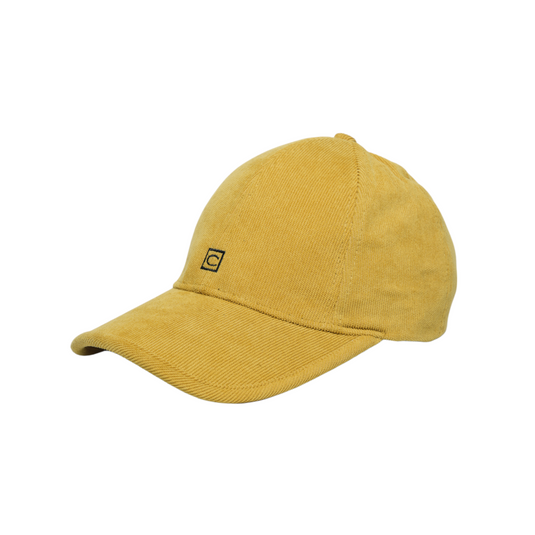 Chokore Curved Brim Autumn Baseball Cap (Yellow)