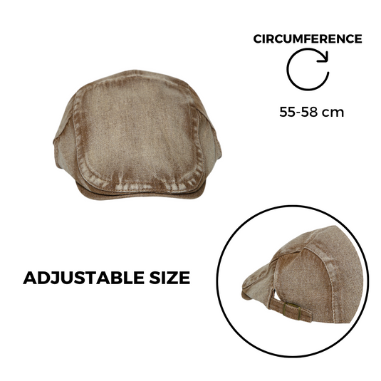 Chokore Classic Denim Ivy Cap (Khaki)