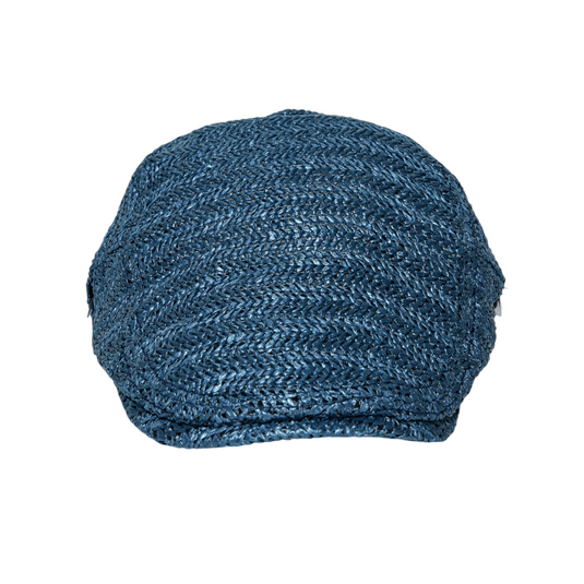 Chokore Classic Straw Ivy Cap (Navy Blue)