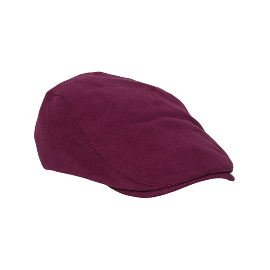 Chokore Modern Corduroy Ivy Cap (Wine Red)