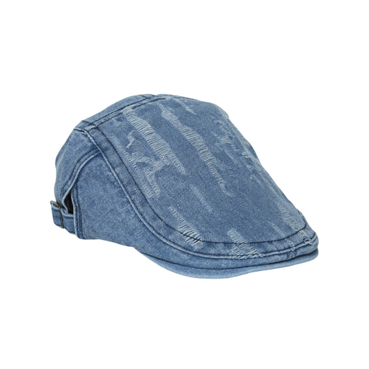 Chokore Classic Ripped Denim Ivy Cap (Blue)