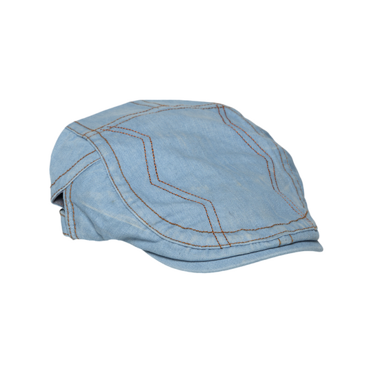 Chokore Denim Retro Ivy Cap (Light Blue)
