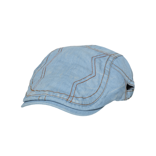 Chokore Denim Retro Ivy Cap (Light Blue)