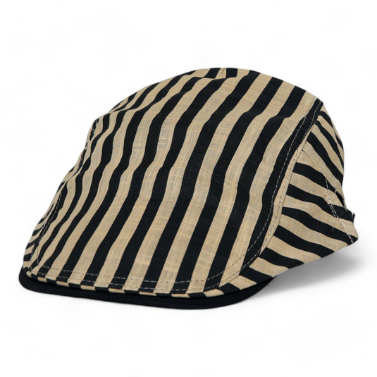 Chokore Vintage Striped Ivy Cap (Khaki)