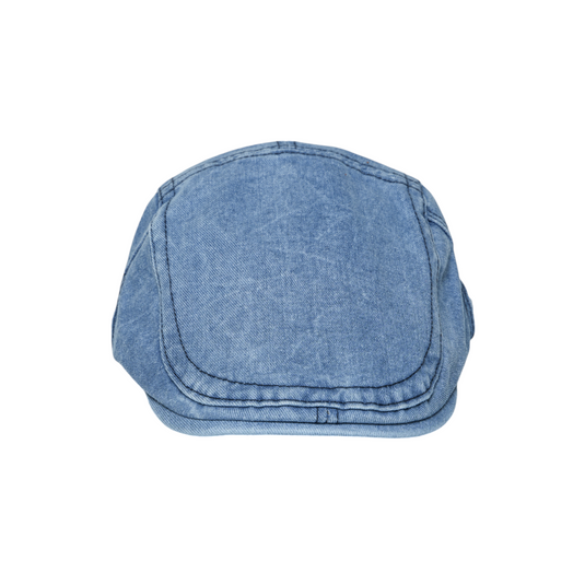 Chokore Denim Flat Ivy Cap (Denim Blue)