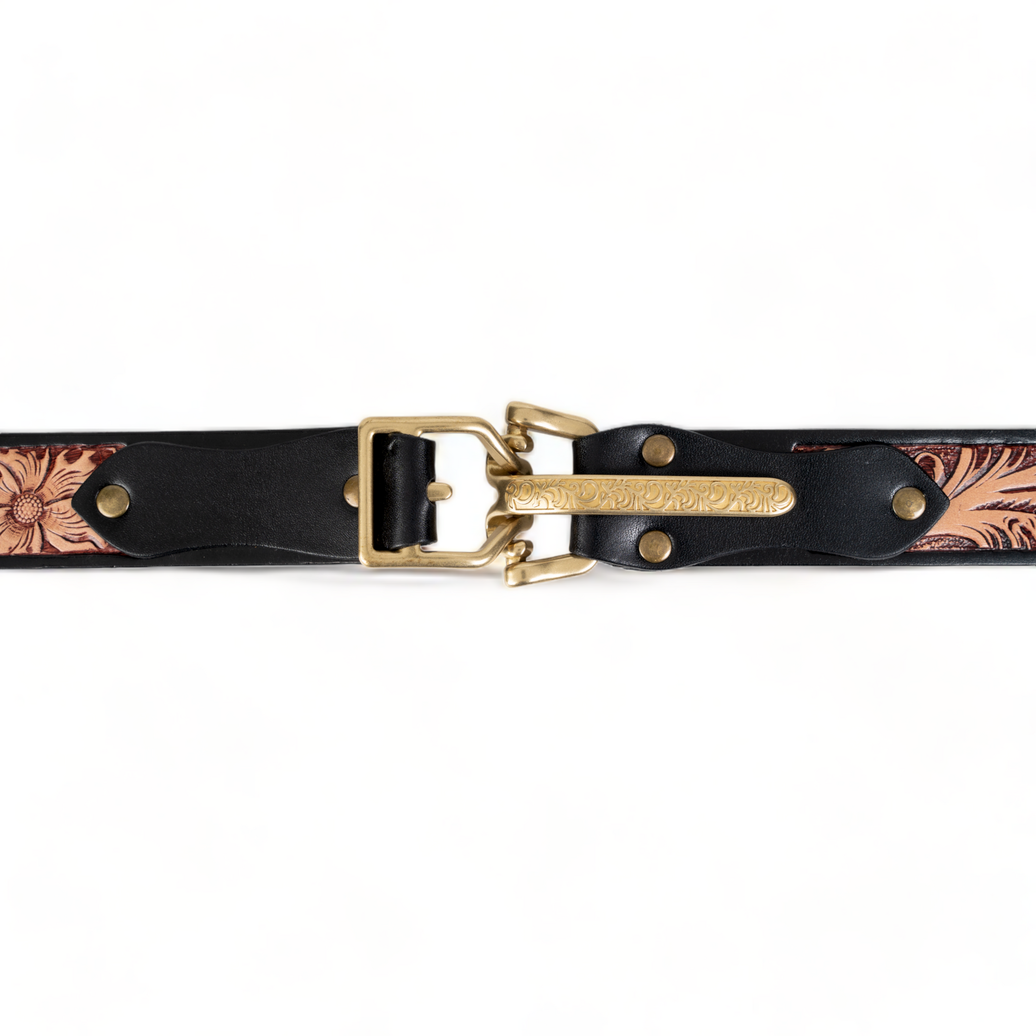Chokore Knight Genuine Leather Belt (Brown & Black)