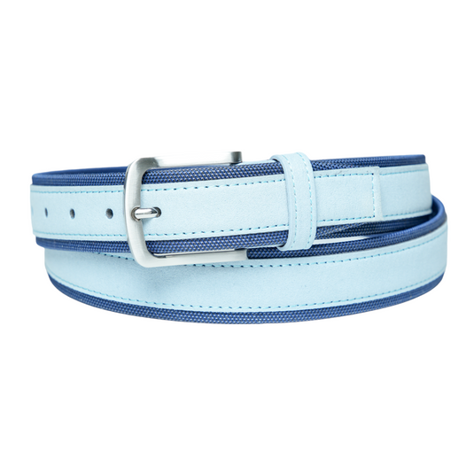Casual Suede Leather Belt (Blue)