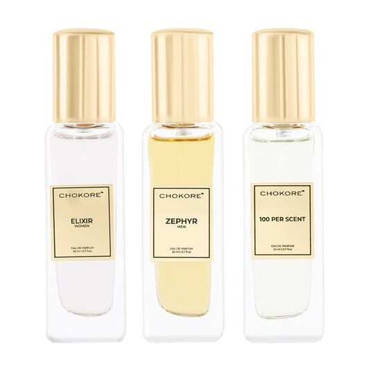 Chokore Special 2-in-1 Gift Set for Him/Her (Bubble Sunglasses, & Perfumes Combo)