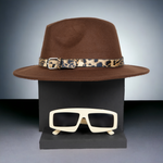 Chokore  Chokore Special 2-in-1 Gift Set for Her (Fedora Hat & Sunglasses)